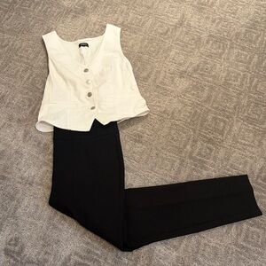 Alfani slip on black pants